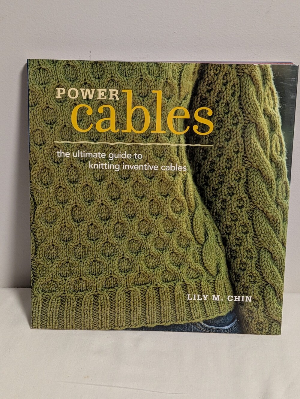 Power Cable. Lily Chin. Cable Knitting Book Patterns. Soft Cover. 174 Pages.